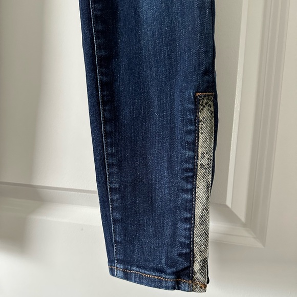 Anthropology Skinny Jeans with Side Zippers - Picture 2 of 6